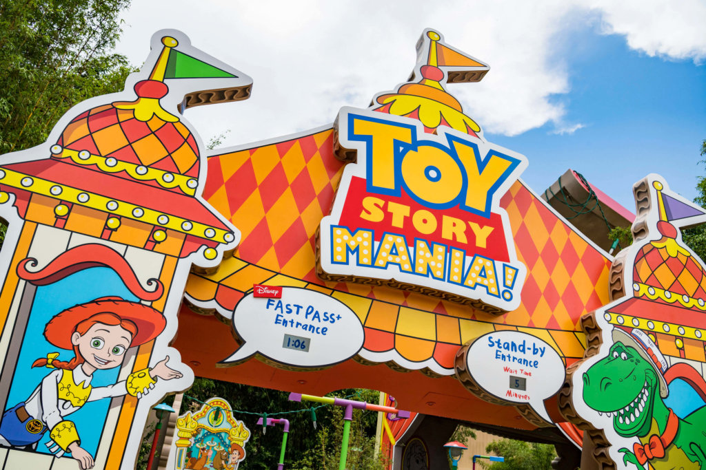 Toy Story Mania Front Entrance