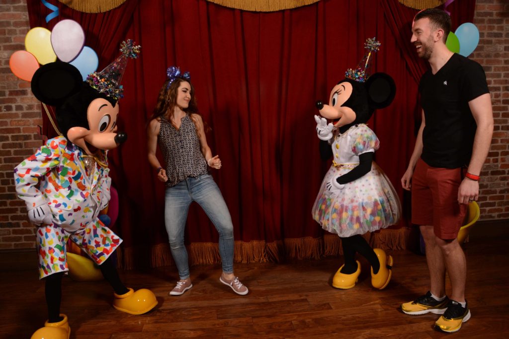 Mickey and Minnie Photopass